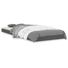 Bedframe Massief Grenenhout 2Ft6 Small Single 75 x 190 cm Grijs