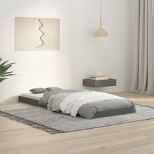 Bedframe Massief Grenenhout 2Ft6 Small Single 75 x 190 cm Grijs