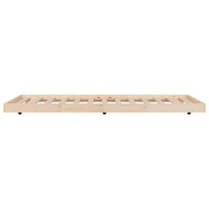Bedframe Massief Grenenhout 90X200 Cm