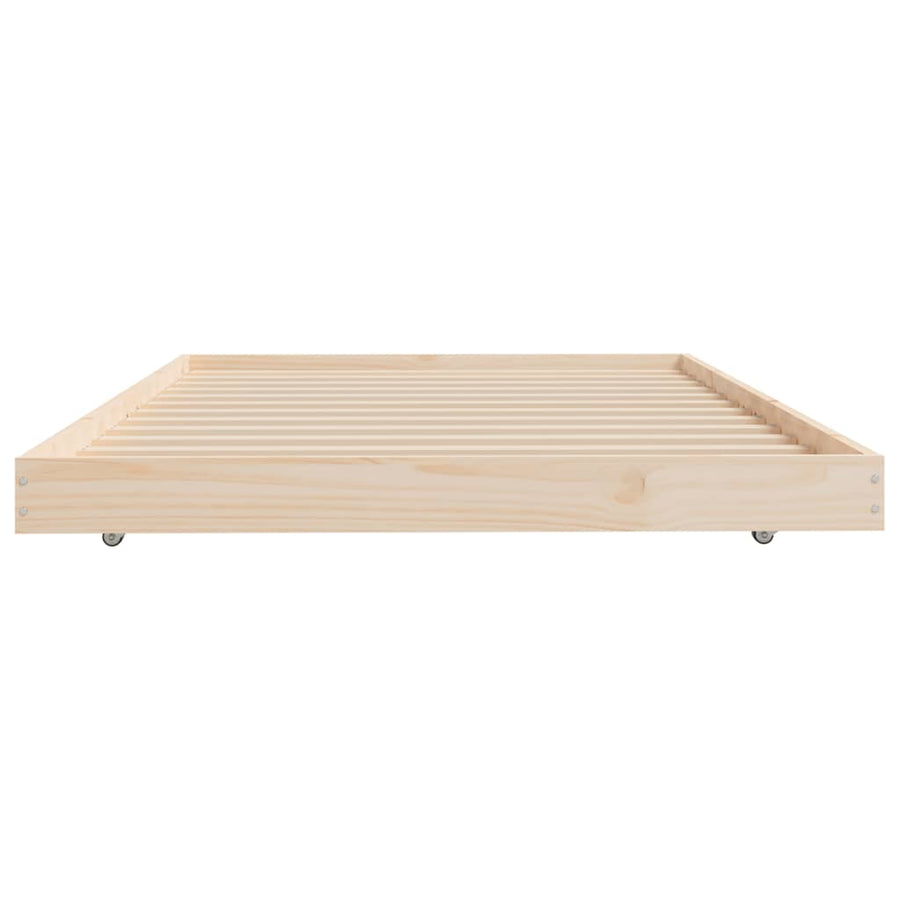 Bedframe Massief Grenenhout 90X200 Cm