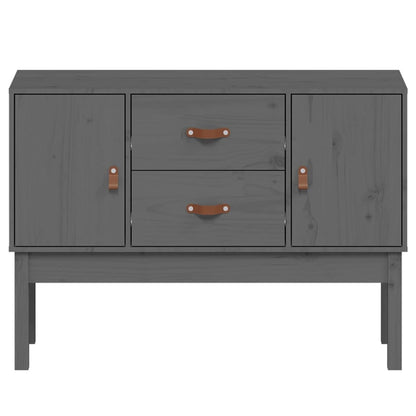 Dressoir 110X40X78 Cm Massief Grenenhout Grijs