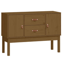 Dressoir 110X40X78 Cm Massief Grenenhout Honingbruin