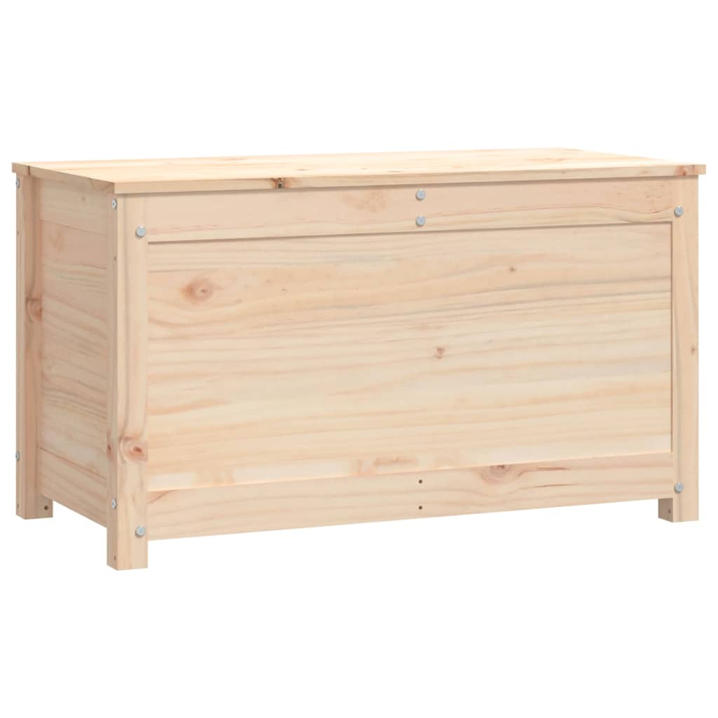 Opbergbox 80X40X45,5 Cm Massief Grenenhout