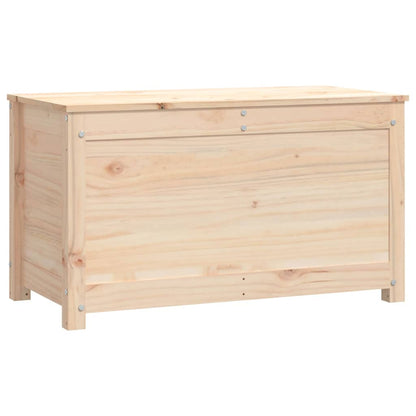 Opbergbox 80X40X45,5 Cm Massief Grenenhout