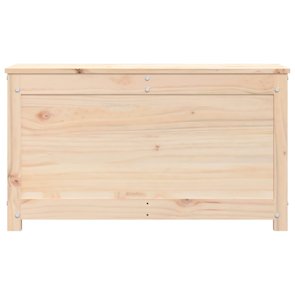 Opbergbox 80X40X45,5 Cm Massief Grenenhout