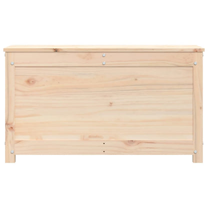 Opbergbox 80X40X45,5 Cm Massief Grenenhout