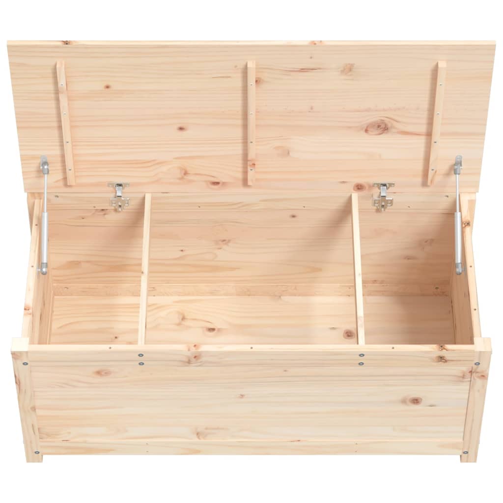 Opbergbox 110X50X45,5 Cm Massief Grenenhout