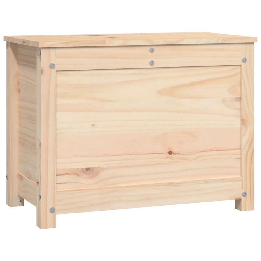 Opbergbox 60X32X45,5 Cm Massief Grenenhout 1 60 x 32 x 45.5 cm Naturel