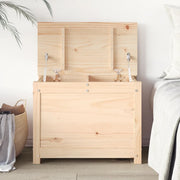 Opbergbox massief grenenhout 60x32x45,5 cm