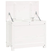 Opbergbox Wit 60X32X45,5 Cm Massief Grenenhout