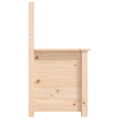 Bankje 80X41X77 Cm Massief Grenenhout