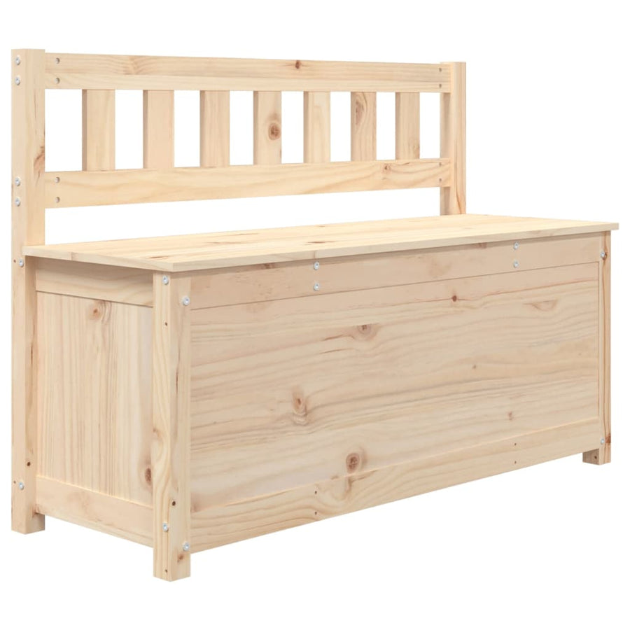 Bankje 110X41X76,5 Cm Massief Grenenhout