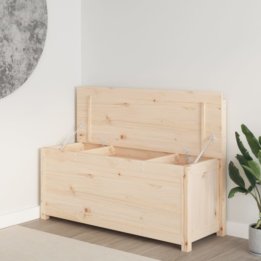 Bankje 110X41X76,5 Cm Massief Grenenhout