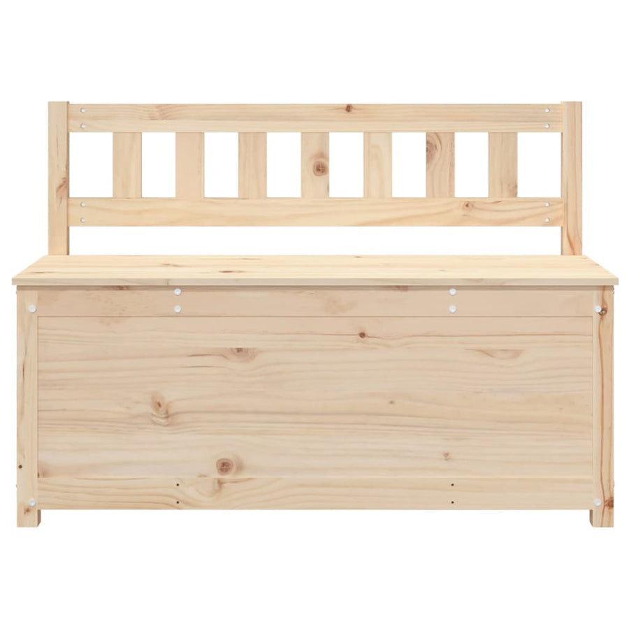 Bankje 110X41X76,5 Cm Massief Grenenhout