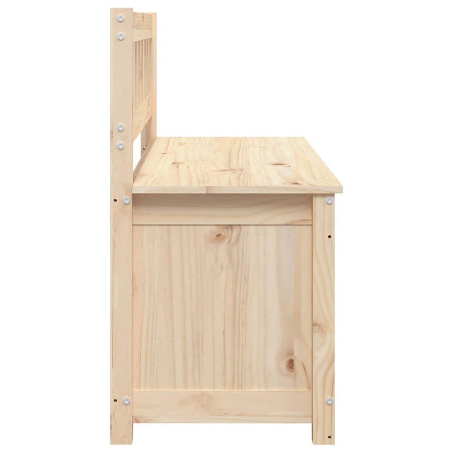 Bankje 110X41X76,5 Cm Massief Grenenhout