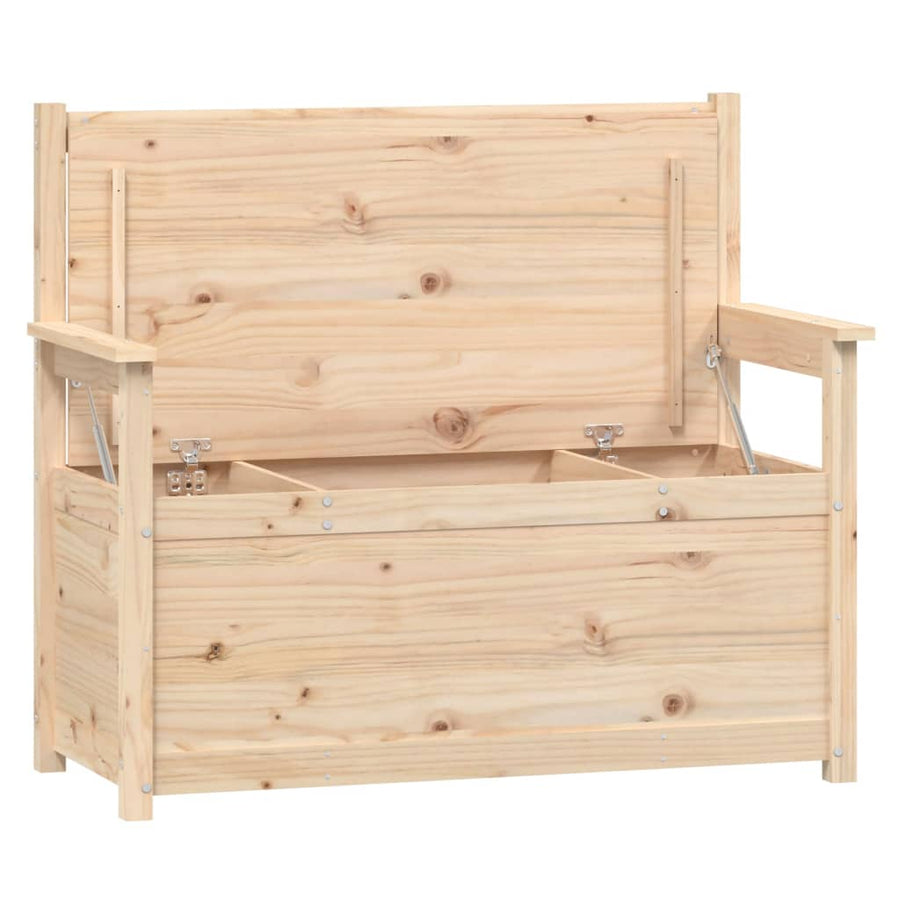 Bankje 112,5X51,5X96,5 Cm Massief Grenenhout Naturel