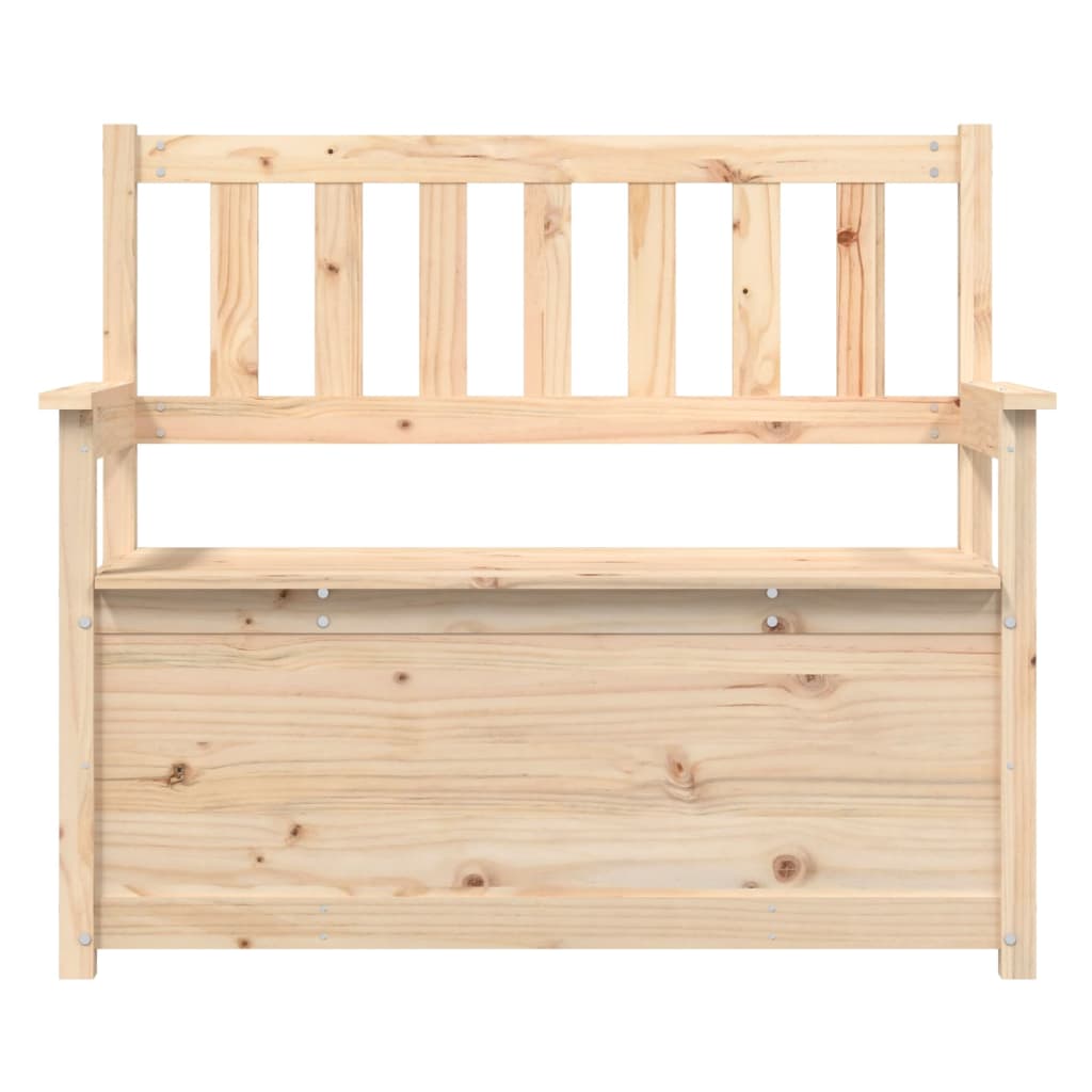 Bankje 112,5X51,5X96,5 Cm Massief Grenenhout Naturel