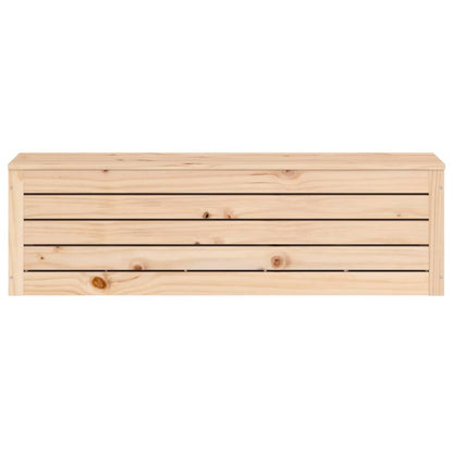 Opbergbox 109X36,5X33 Cm Massief Grenenhout