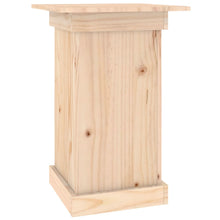 Bloemenstandaard 40X40X60 Cm Massief Grenenhout