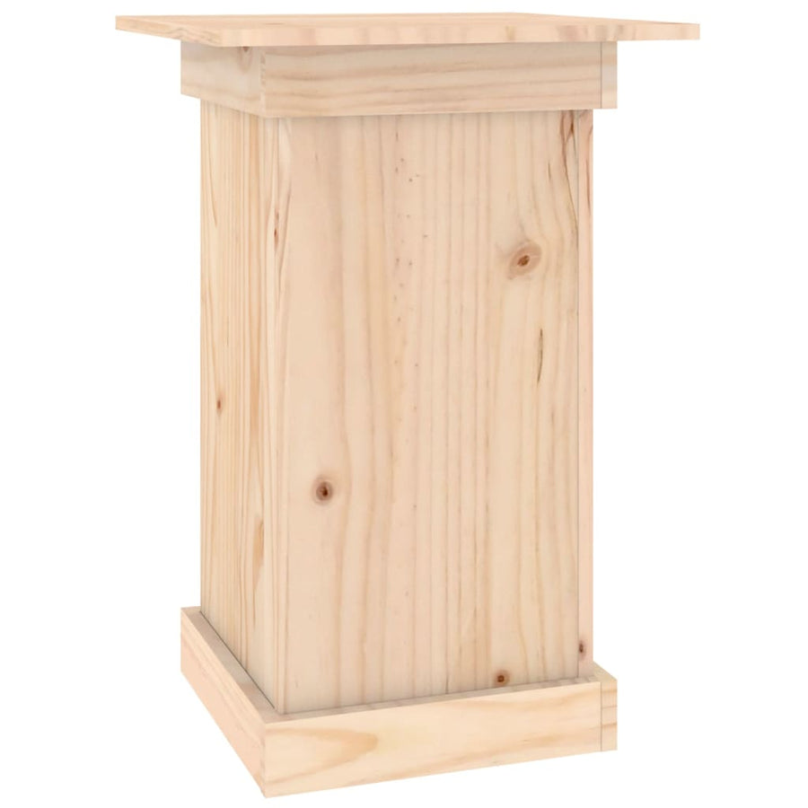 Bloemenstandaard 40X40X60 Cm Massief Grenenhout