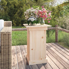 Flower stand 40x40x60 cm solid pine wood