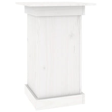 Bloemenstandaard 40x40x60 cm massief grenenhout wit 40 x 40 x 60 cm Wit