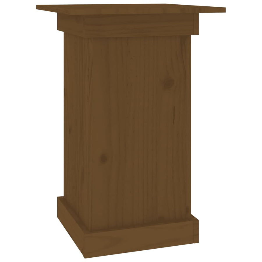 Bloemenstandaard 40x40x60 cm massief grenenhout honingbruin 40 x 40 x 60 cm Honingbruin