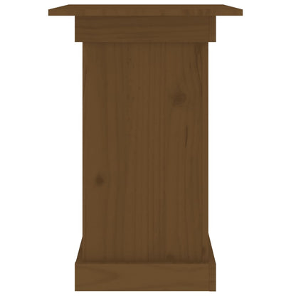 Bloemenstandaard 40x40x60 cm massief grenenhout honingbruin 40 x 40 x 60 cm Honingbruin