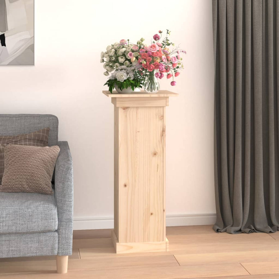 Bloemenstandaard 40X40X90 Cm Massief Grenenhout