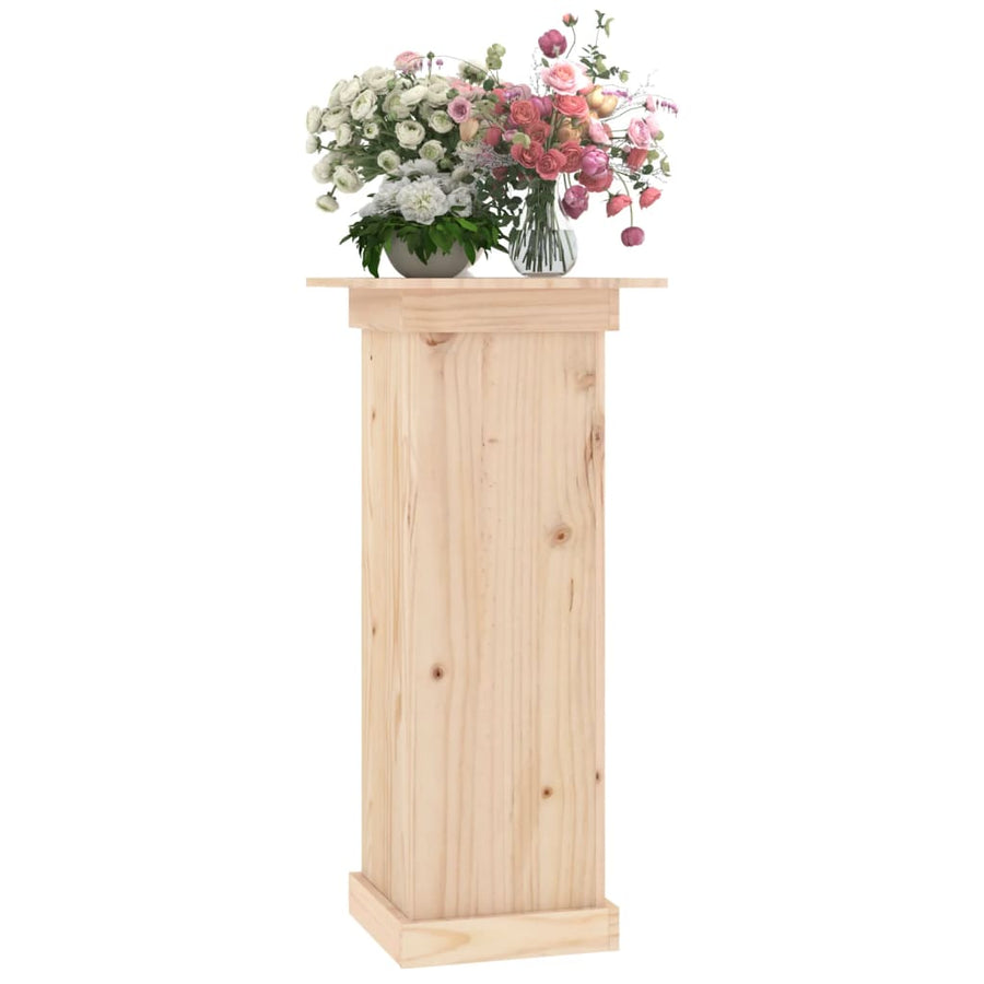 Bloemenstandaard 40X40X90 Cm Massief Grenenhout