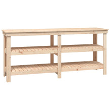 Werkbank 181x50x80 cm massief grenenhout 181 x 50 x 80 cm Naturel