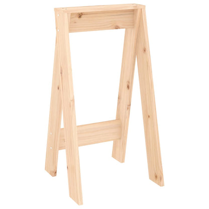 Krukken 2 St 40X40X75 Cm Massief Grenenhout
