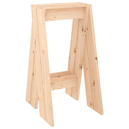 Krukken 2 St 40X40X75 Cm Massief Grenenhout
