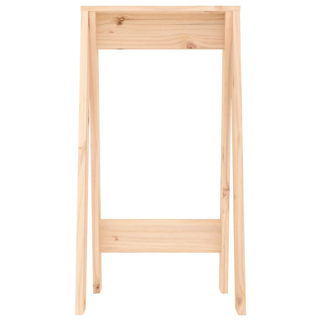 Krukken 2 St 40X40X75 Cm Massief Grenenhout