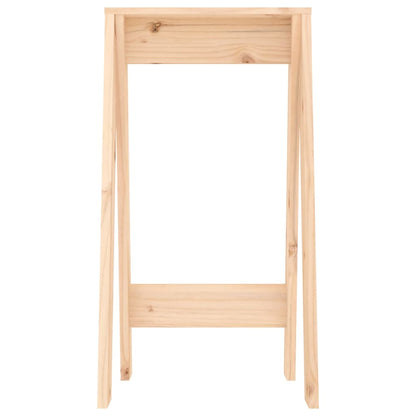 Krukken 2 St 40X40X75 Cm Massief Grenenhout