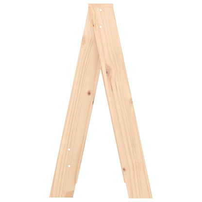 Krukken 2 St 40X40X75 Cm Massief Grenenhout