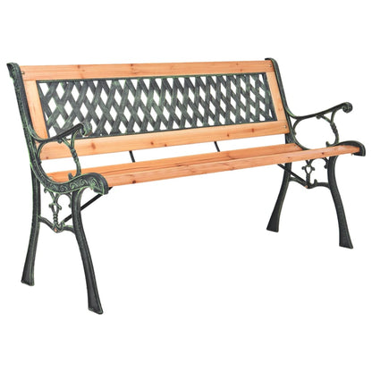 Tuinbank Gietijzer En Massief Vurenhout 1 1 116 cm
