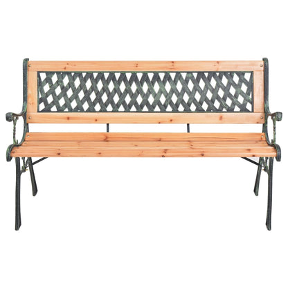 Tuinbank Gietijzer En Massief Vurenhout 1 1 116 cm