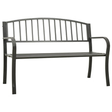 Tuinbank 120 Cm Staal Grijs
