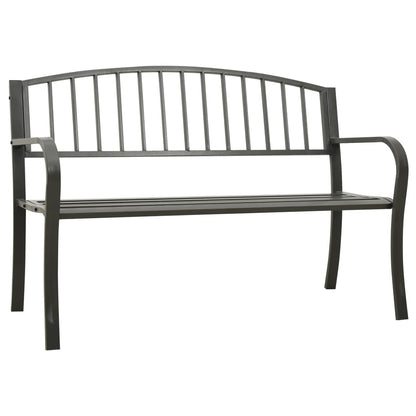 Tuinbank 120 Cm Staal Grijs