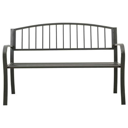 Tuinbank 120 Cm Staal Grijs