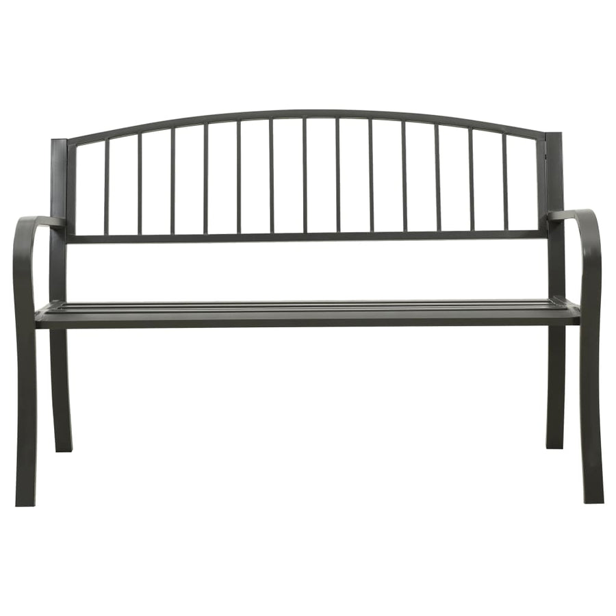 Tuinbank 120 Cm Staal Grijs