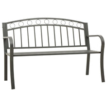 Tuinbank 120 Cm Staal Grijs