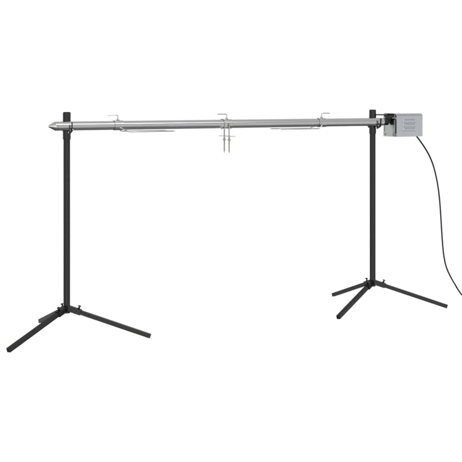 Barbecue Grill- En Bakset Automatisch Roestvrij Staal 150 x 46.5 x 82.5 cm