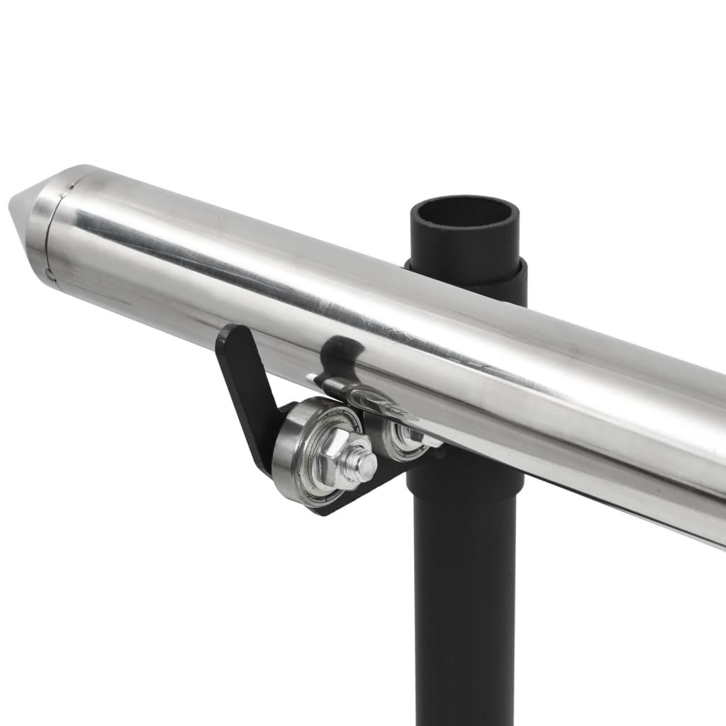 Barbecue Grill- En Bakset Automatisch Roestvrij Staal 150 x 46.5 x 82.5 cm