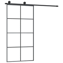 Schuifdeur Met Beslag 02,5X205 Cm Esg-Glas En Aluminium