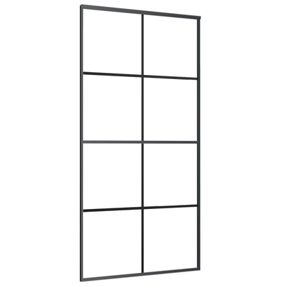 Schuifdeur Met Beslag 02,5X205 Cm Esg-Glas En Aluminium
