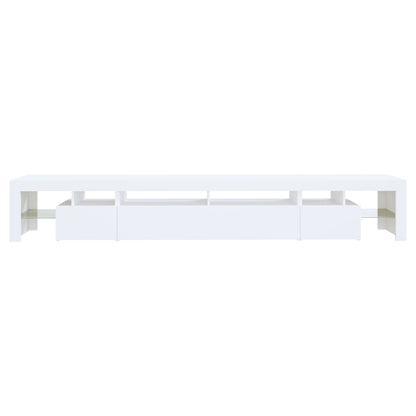 Tv-Meubel Met Led-Verlichting 260X36,5X40 Cm 260 x 36.5 x 40 cm Wit