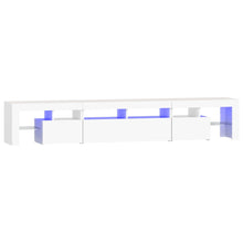 Tv-Meubel Met Led-Verlichting 230X36,5X40 Cm 230 x 36.5 x 40 cm Wit