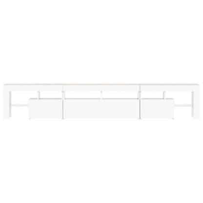 Tv-Meubel Met Led-Verlichting 230X36,5X40 Cm 230 x 36.5 x 40 cm Wit